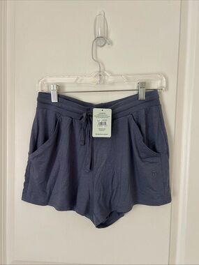 Tommy John Women's Size S Lounge Shorts Folkstone Gray Pockets Soft Loungewear